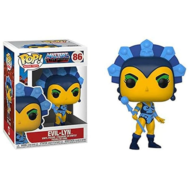 POP Retro Toys: Masters of The Universe - Evil Lyn Funko Pop! Vinyl Figure (Bundled with Compatible Pop Box Protector Case), Multi, 3.75 inches Action Figures Funko