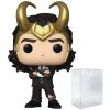 Funko Marvel: Loki - President Loki Pop! Vinyl Figure (Bundled with Compatible Pop Box Protector Case) Funko Bobbleheads