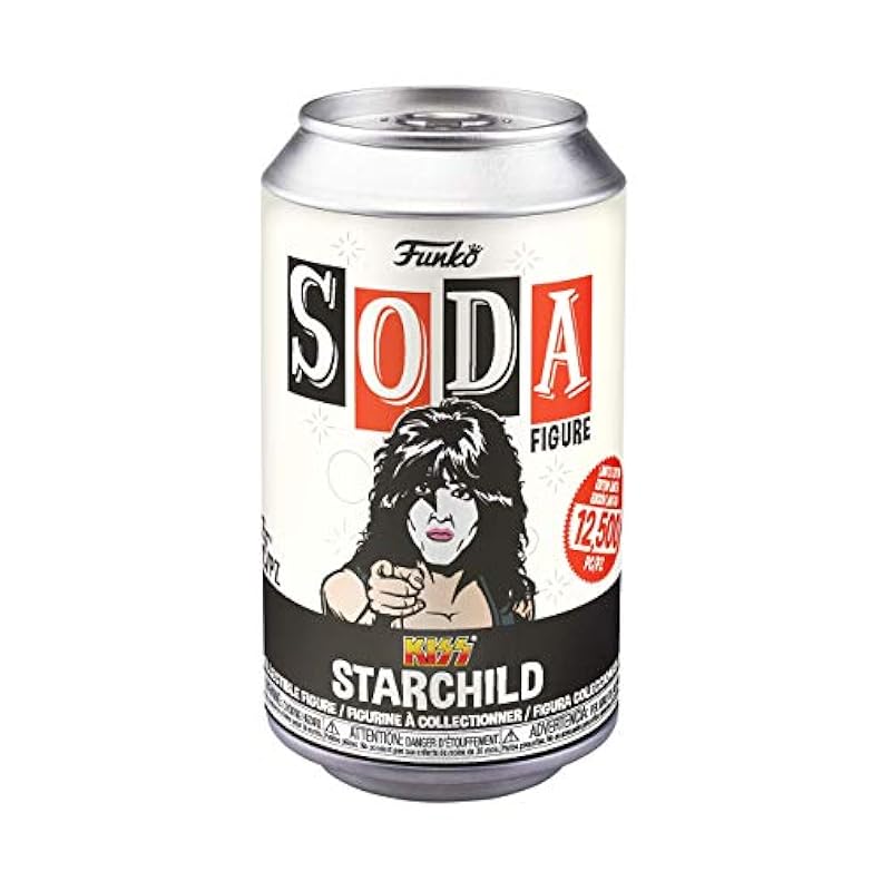 Funko Vinyl Soda:KISS - Starchild w/(GW) Chase Funko Action Figures