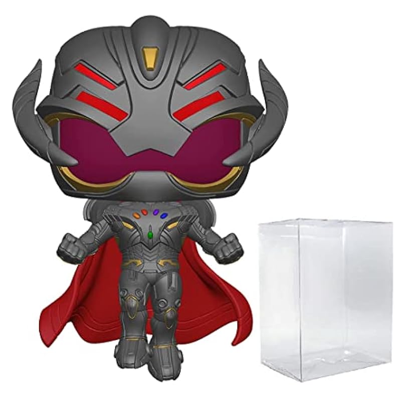 POP Marvel: What If? - Inifinity Ultron Funko Vinyl Figure (Bundled with Compatible Box Protector Case) Bobbleheads Funko