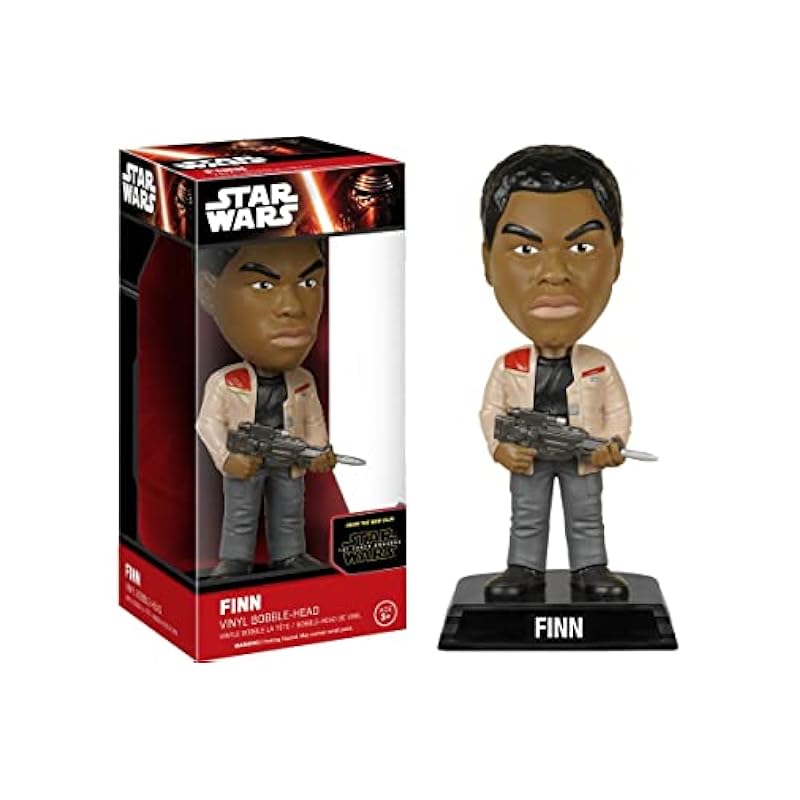 Funko Star Wars Episode VII - Wacky WOBBLER - FINN - Head BOBBLES 15CM Bobbleheads