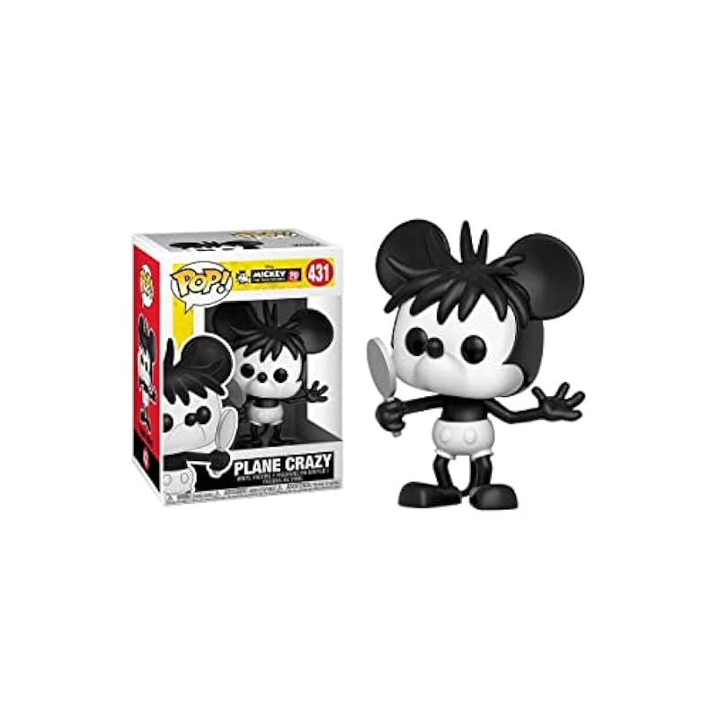 Action Figures Funko Funko Pop! Disney: Mickey's 90th - Plane Crazy Mickey Toy, Multi