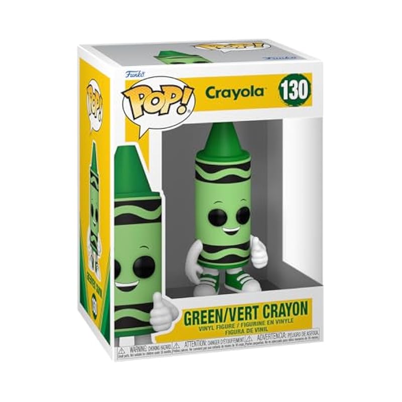 Funko Pop! Vinyl: Crayola - Green Crayon Funko Bobbleheads