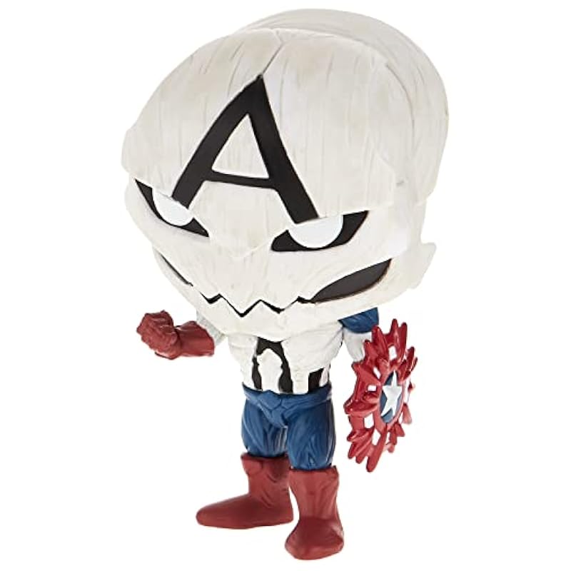 Funko Bobbleheads Funko Pop Marvel Venom Poison Captain America #856 Special Edition Vinyl Figure