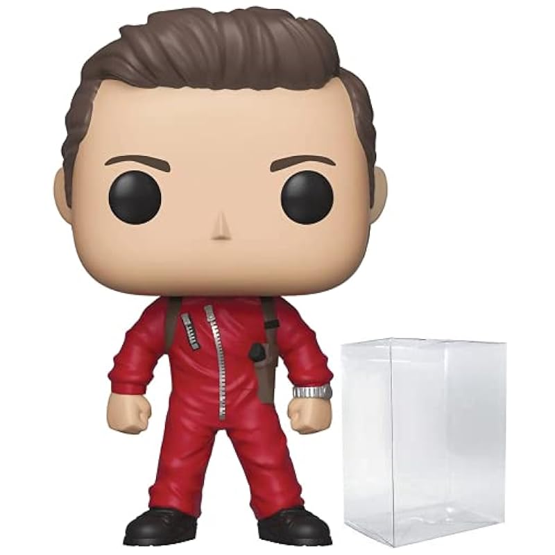 POP Money Heist: La Casa De Papel - Berlin Funko Pop Vinyl Figure (Bundled with Compatible Pop Box Protector Case), Multied, 3.75 inches Bobbleheads Funko