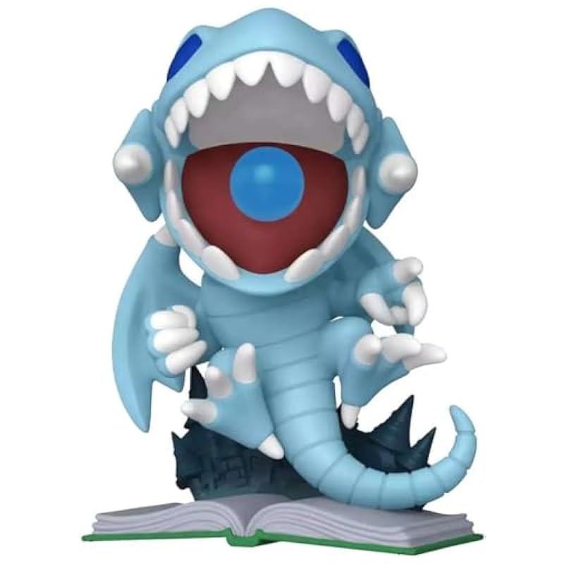 Pop! Animation: Yu-Gi-Oh! - Super Blue-Eyes Toon Dragon *Glow in The Dark* (Hot Topic Exclusive) Funko Bobbleheads