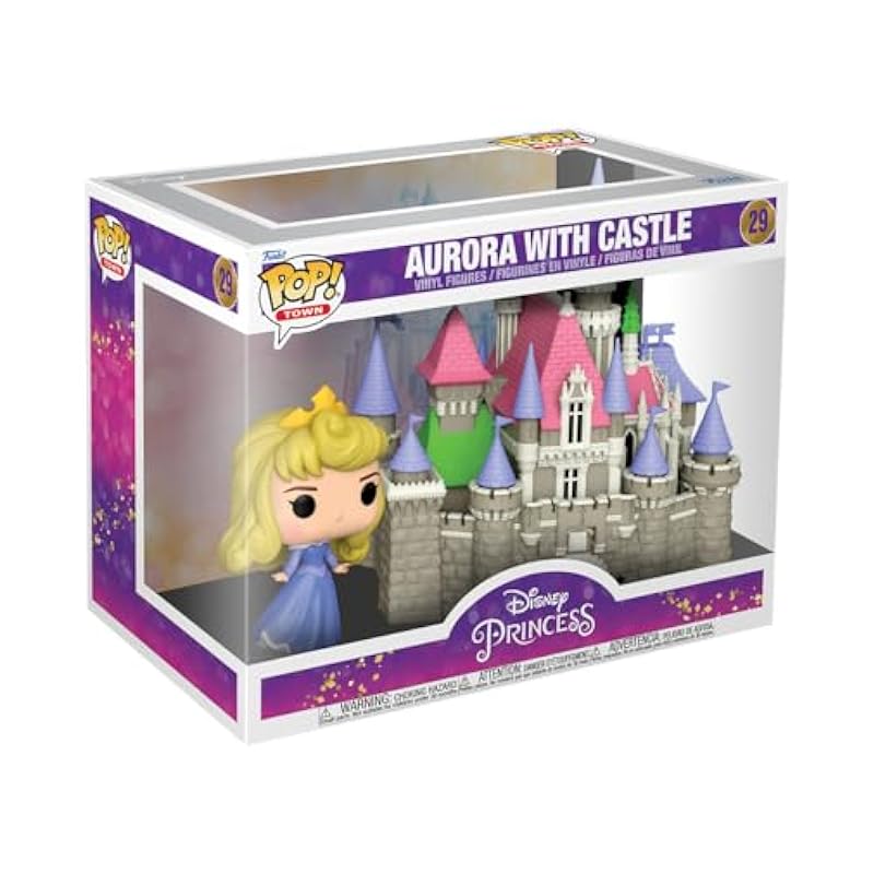 Bobbleheads Funko Funko Pop! Town: Ultimate Princess - Aurora with Castle