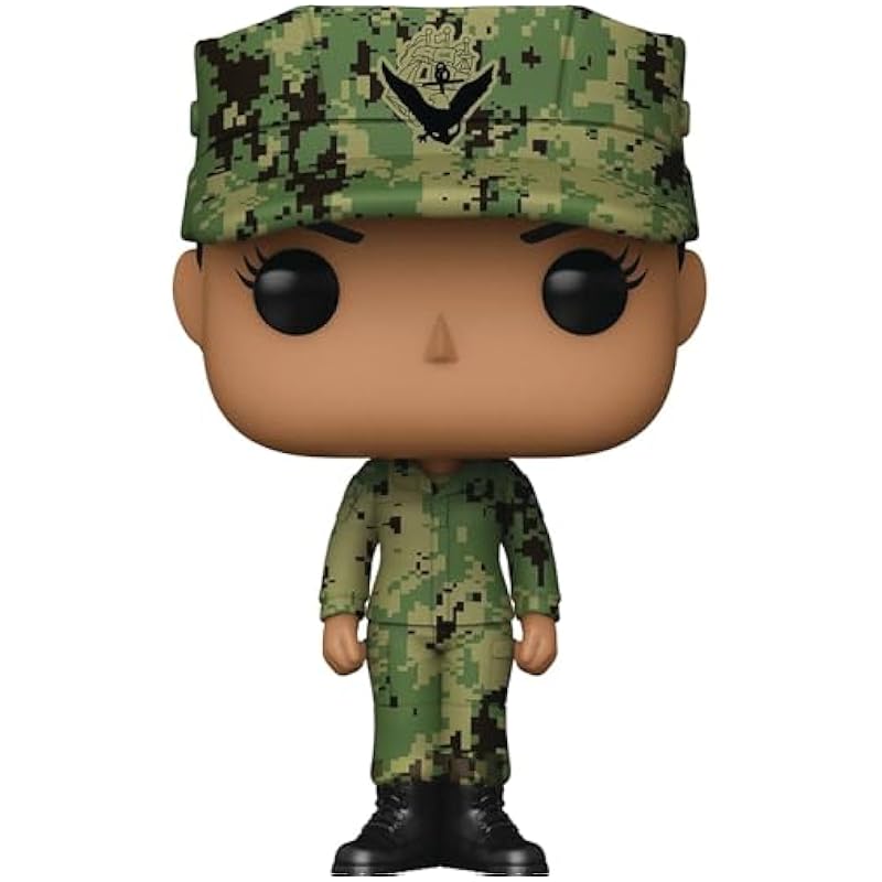 Bobbleheads Funko Funko POP with Purpose: Military Navy - Female, Multi, Standard, (46741)
