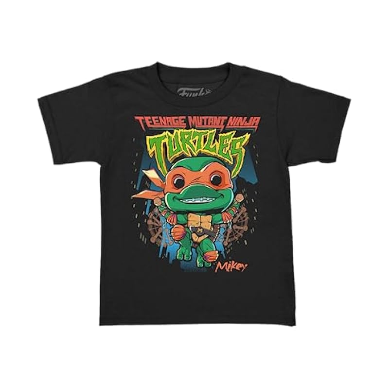 Pocket Pop! & Tee: Teenage Mutant Ninja Turtles: Mutant Mayhem - Michelangel - XS Funko Action Figures
