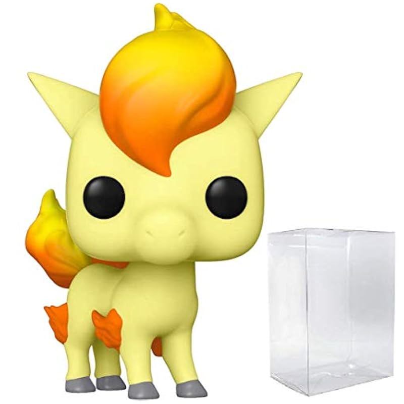 Funko Pop! Games: Pokemon - Ponyta Vinyl Figure (Bundled with Pop Box Protector Case) Funko Statues