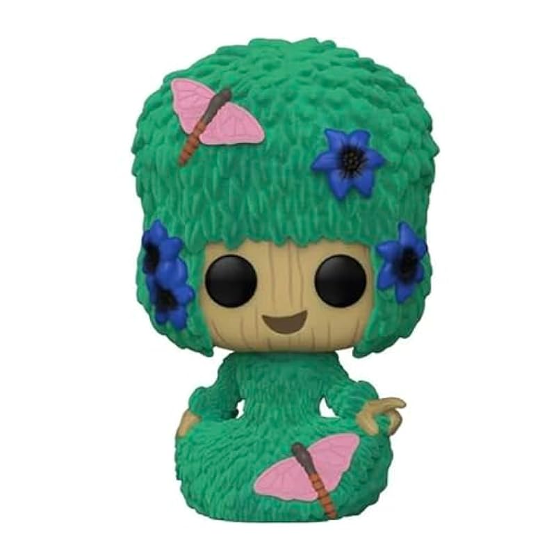 Bobbleheads Funko Funko POP I Am Groot Fancy Groot Flocked Barnes & Noble Exclusive 1191