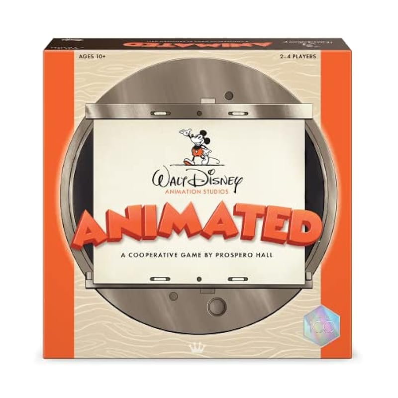 Funko Games: Disney Animated Strategy Game for 2-4 Players Ages 10 and Up Board Games Funko