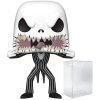 Funko Funko Disney: The Nightmare Before Christmas - Jack Skellington (Scary Face) Pop! Vinyl Figure (Bundled with Compatible Pop Box Protector Case) Bobbleheads