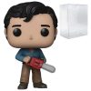 Funko Action Figures POP Evil Dead 40th Anniversary - Ash Funko Pop! Vinyl Figure (Bundled with Compatible Pop Box Protector Case), Multied, 3.75 inches