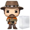 POP Parks and Rec - Hunter Ron Swanson Funko Vinyl Figure (Bundled with Compatible Box Protector Case) Funko Bobbleheads