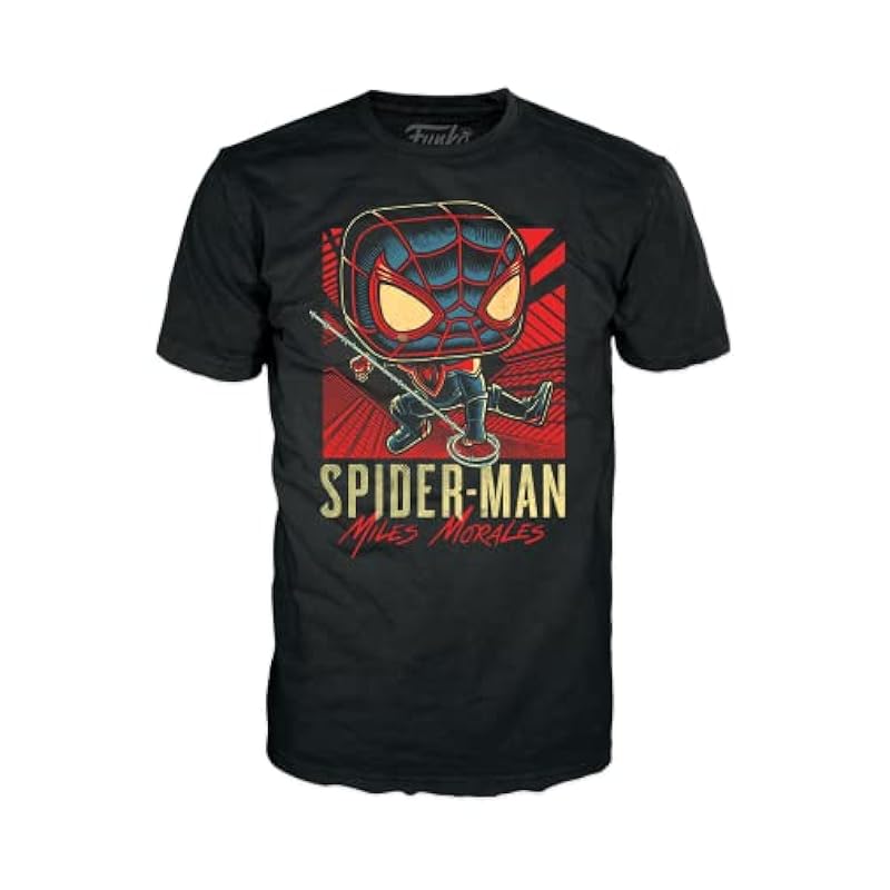 Funko Novelty Funko Pop! Boxed Tee: Marvel: Gamerverse Spider-Man, Miles Morales - 3XL