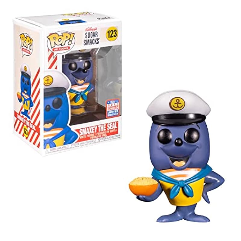 Funko Pop! Smaxey The Seal Summer Convention 123 Bobbleheads Funko