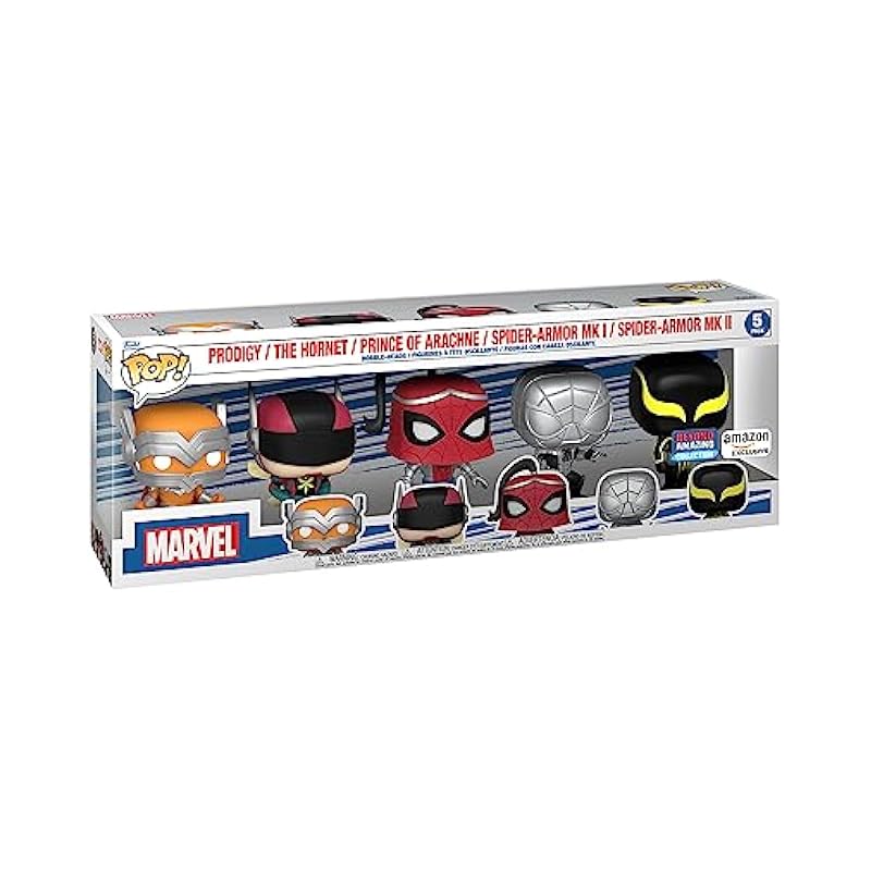 Bobbleheads Funko Funko Pop! Marvel: Spider-Man: Beyond Amazing 5 Pack, Amazon Exclusive Modern