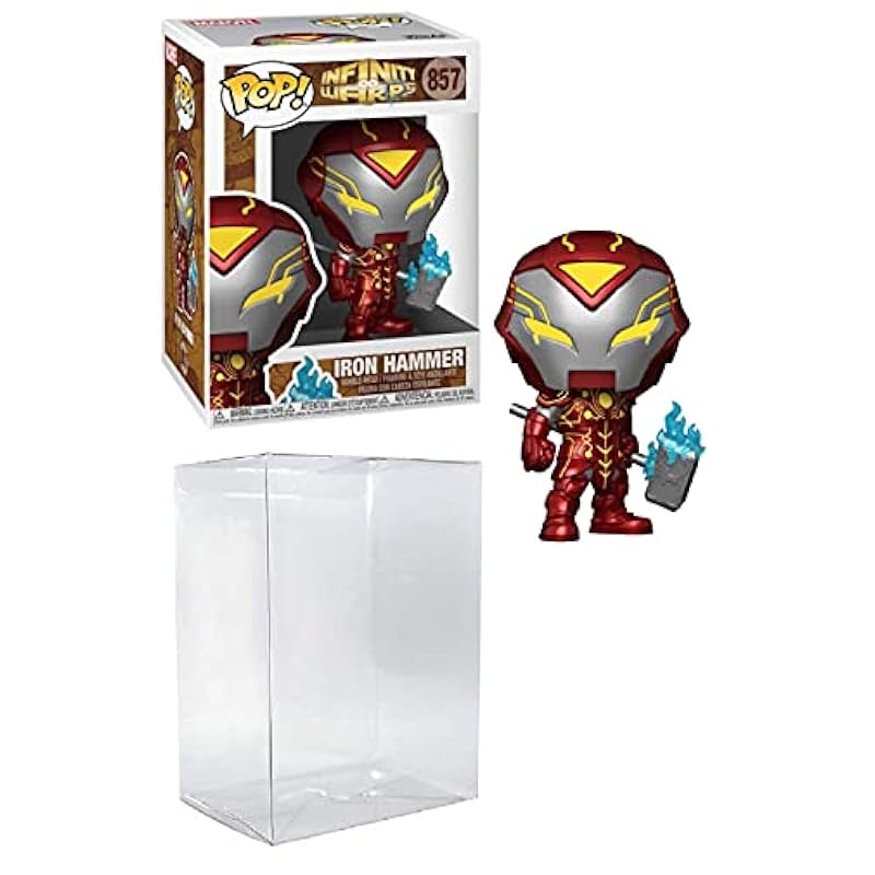 Statues Funko Iron Hammer Pop #857 Pop Marvel Infinity Warps Vinyl Figure (Bundled with EcoTEK Pop Protector)