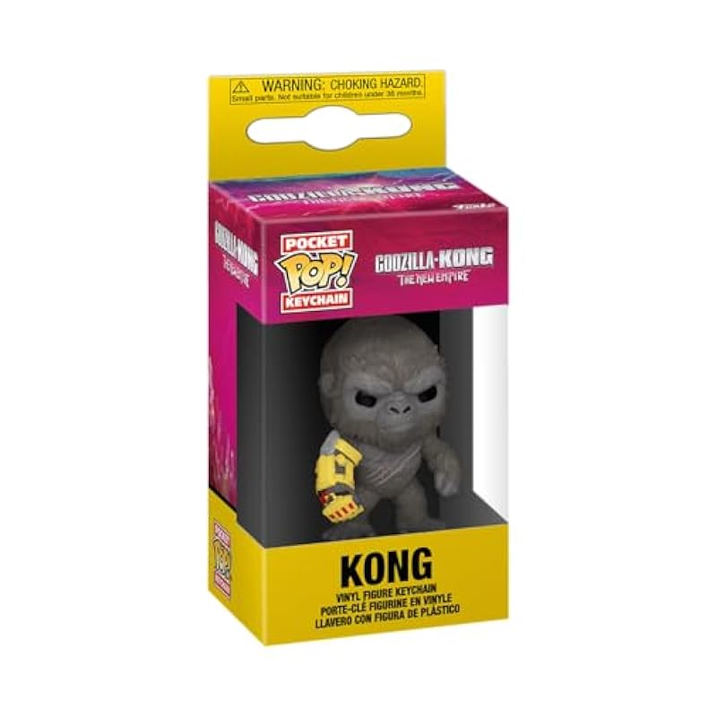 Bobbleheads Funko Funko Pop! Keychain: Godzillla x Kong: The New Empire - Kong with Mechanical Arm