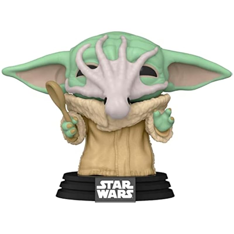 Funko Statues POP! Star Wars 469 Grogu with Chowder Squid Soup Creature Special Edition