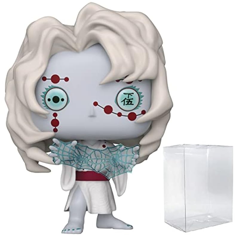 POP Demon Slayer - Rui Funko Vinyl Figure (Bundled with Compatible Box Protector Case), Multi, 3.75 inches Funko Action Figures
