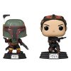 Funko POP! Star Wars Book of Boba Fett - Collectors Set: Boba Fett and Fennec Shand Bobbleheads Funko