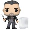 Funko POP The Walking Dead - Negan FTM Funko Vinyl Figure (Bundled with Compatible Box Protector Case), Multi, 3.75 inches Action Figures