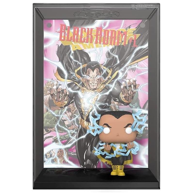 Action Figures Funko Funko Pop! Comic Cover: DC Comics - Black Adam (Glow), Multi, 64070