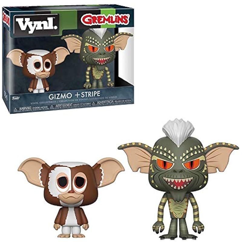 Funko Statues Funko Vynl: Gremlins - Gizmo & Stripe Collectible Figure, Multi