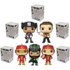 Funko + Protector: Jingle All The Way Pop! Movies Vinyl Figure (Bundled with ToyBop Box Protector Collector Case) (Set of 5) Set of 5 Funko Bobbleheads