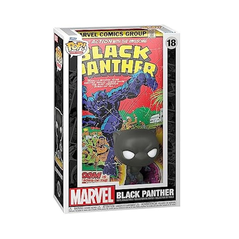 Bobbleheads Funko Funko Pop! Comic Cover: Marvel - Black Panther Standard