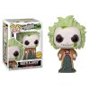 Funko Beetlejuice with Sweater and Reading Glasses + Pop Protector: Beetlejuice 2 Pop! Movies Vinyl Figure (Gift Set Bundled with ToyBop Brand Box Protector Case) (Beetlejuice Guts Chase) Beetlejuic Bobbleheads Funko