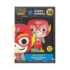Bobbleheads Funko Funko Pop! Pin: DC Comics Dia De Los DC - The Flash Glow in The Dark with Chase (Styles May Vary)