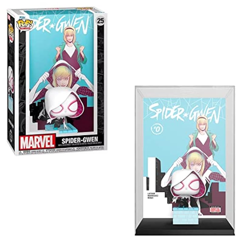 Action Figures Funko Funko POP Comic Cover Marvel Spiderman Gwen Vinyl Figure Taglia unica