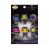 Funko Novelty Funko POP! Pins: Marvel - Women Neon 6pc Pin Set