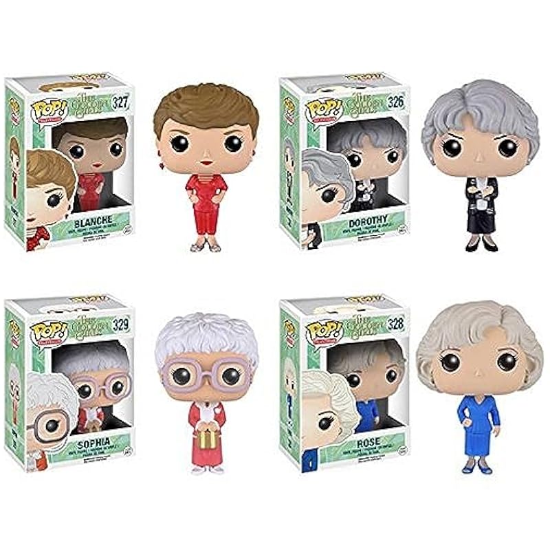 The Golden Girls Funko Pop! Complete Set (4) Action Figures Funko