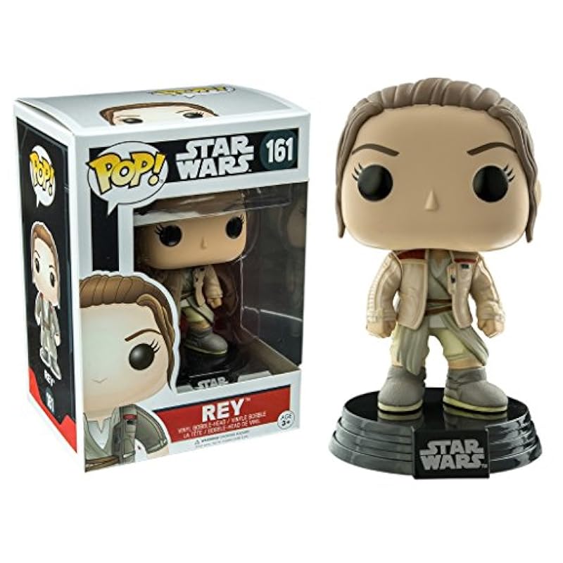 Pop Funko Star Wars Rey #161 (w/ Finn's Jacket Exclusive) Funko Action Figures