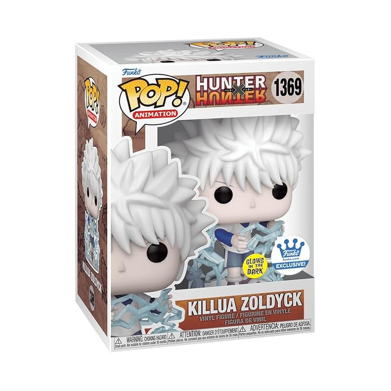 Bobbleheads Funko Funko Pop! Animation: Hunter X Hunter: Killua Zoldyck *Glow in The Dark Shop Exclusive