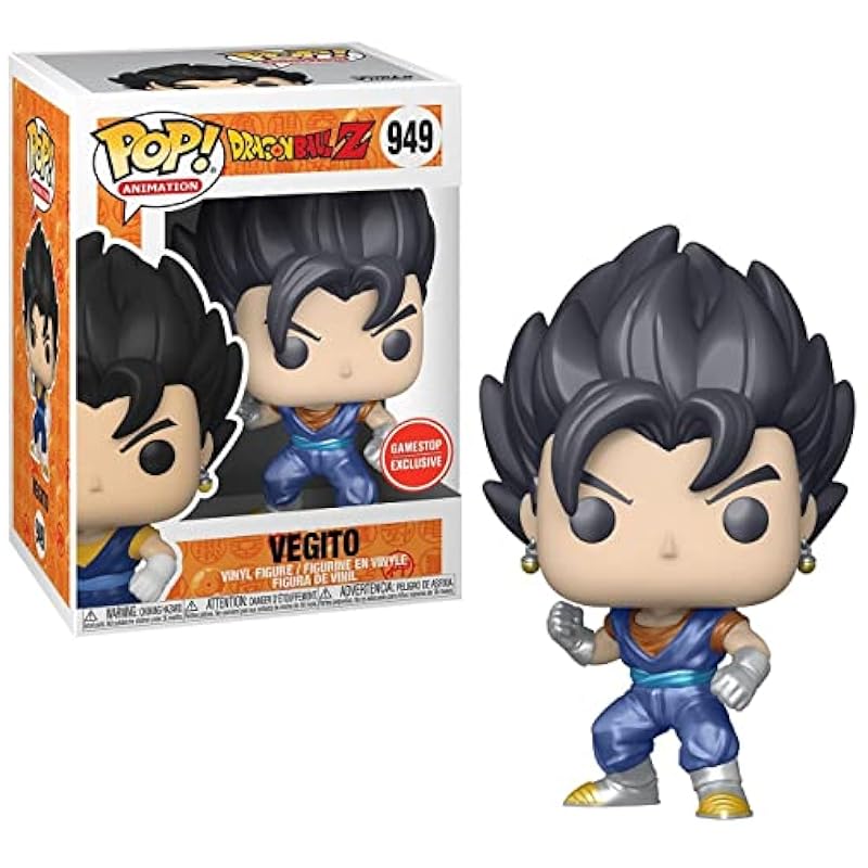 Bobbleheads Funko Funko Pop Dragon Ball Vegito Metallic #949 Pop Exclusive Edition Pop Anime Dragon Ball Z Figure
