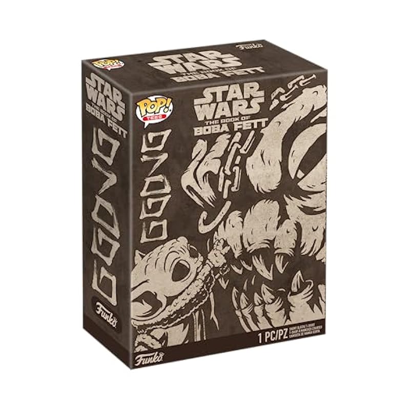 Funko Action Figures Funko Pop! Boxed Tee: Star Wars - The Book of Boba Fett, Grogu with Rancor - 2XL Multicolor