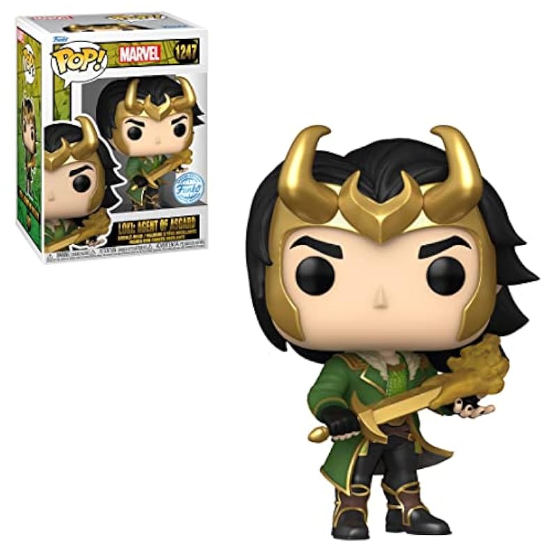 Action Figures Funko Funko Pop Marvel #1247 - Loki: Agent of Asgard (Exclusive) Red Suit (Regular)
