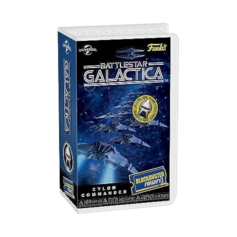 Funko Rewind: Battlestar Galactica - Cylon Commander with Chase (Styles May Vary) Action Figures Funko