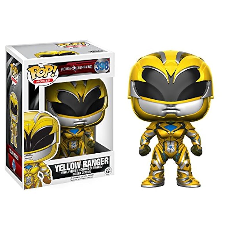 Statues Funko Funko POP Movies: Power Rangers Yellow Ranger Toy Figure