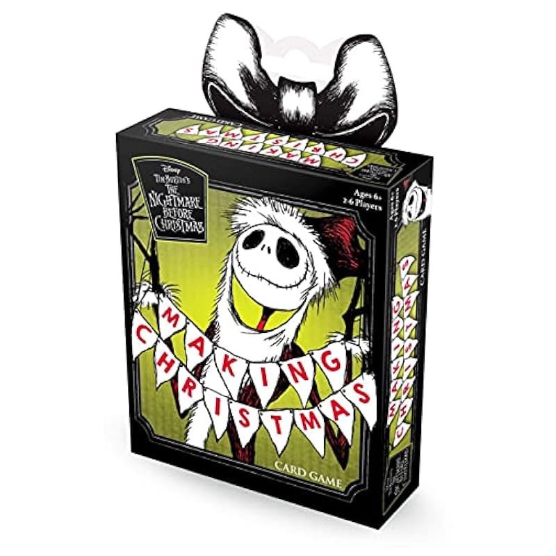 Funko Funko Tim Burton’s The Nightmare Before Christmas: Making Christmas Card Game Dedicated Deck Card Games