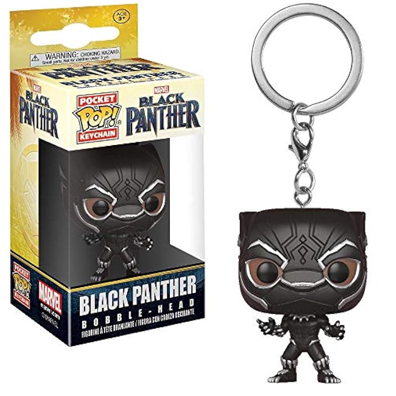Bobbleheads Funko Funko Pop Keychain Black Panther Collectible Figure