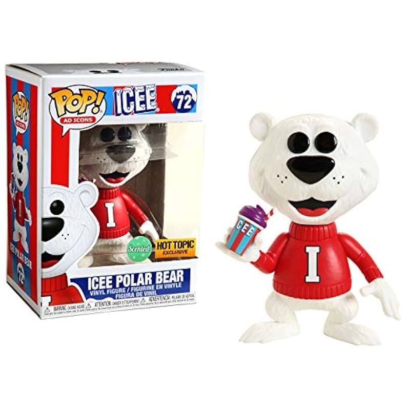 Bobbleheads Funko Funko POP! Ad Icons: ICEE Polar Bear [Scented] #72 Exclusive
