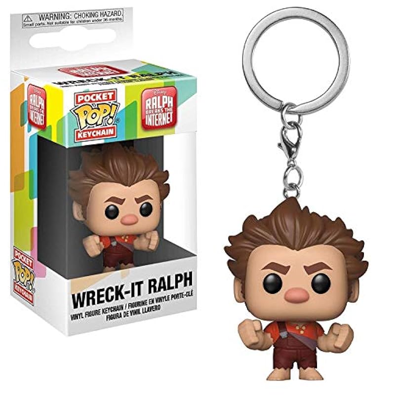 Bobbleheads Funko Funko Pop Keychain: Wreck-It Ralph 2 Toy, Multi