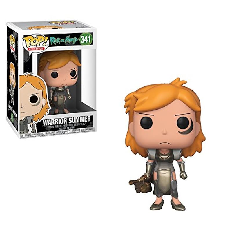 Funko Pop! Animation: Rick & Morty - Warrior Summer Collectible Figure Action Figures Funko