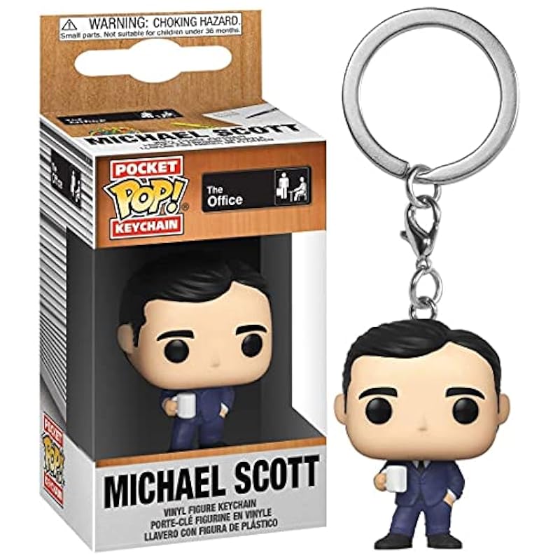 Funko Funko Pop! Keychain: The Office - Michael Scott Multicolor Novelty
